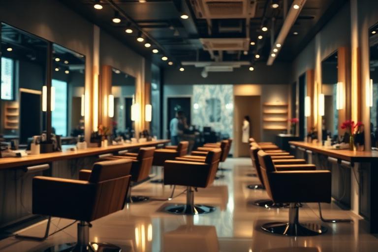 Salon & Beauty industry background